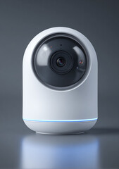 High-Tech Dome-Shaped Smart Home Security Camera.