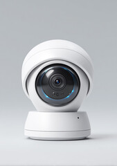 High-Tech Dome-Shaped Smart Home Security Camera.