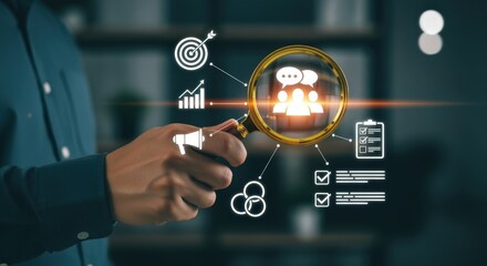 Analyzing Team Dynamics with Magnifying Glass: Business Strategy, Collaboration, and Goal Achievement Visualization