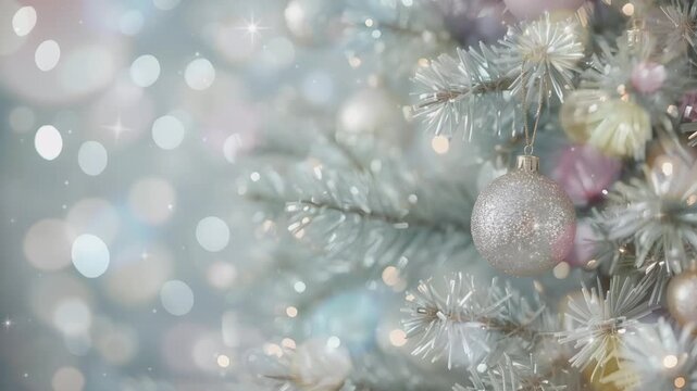 christmas tree with lights