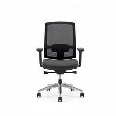 Ergonomic office chair set for a modern corporate work space and professional home office setup