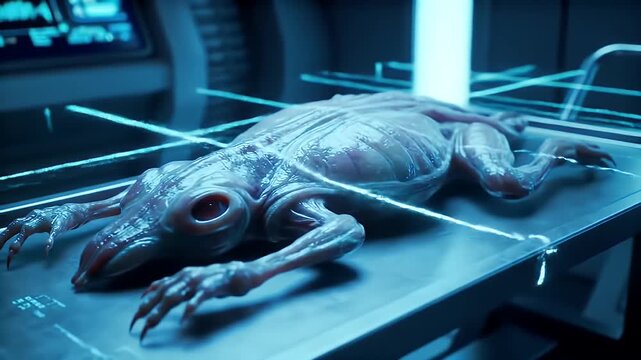 Alien Corpse Autopsy.