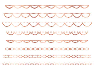 丸、半円ラインうろこ1、8桃金