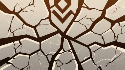 Seamless old stone wall texture featuring a natural rock pattern and geometric mosaic structure for architectural wallpaper design