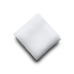 Square white sterile medical gauze pad for wound dressing and first aid
