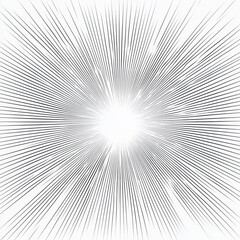 An abstract illustration featuring lines emanating from a central white area.