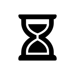 Bold Hourglass icon