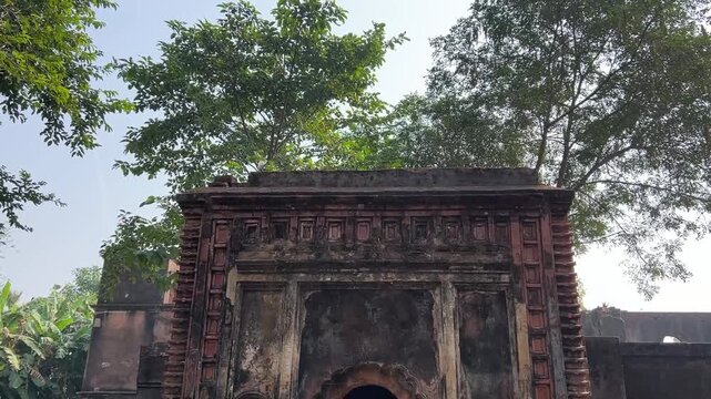 Ruins of an old temple at Pathra, Midnapore, India