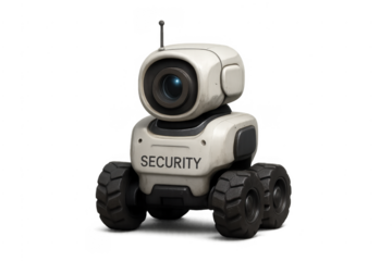 Security robot patrolling with autonomous surveillance camera system