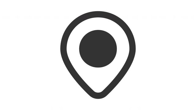 Animated location icon