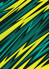 Dynamic Green Lighting Lines Abstract Energy Design

