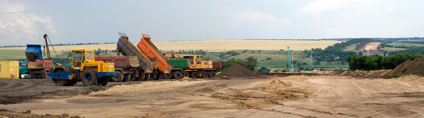 Construction of a new road © i_valentin