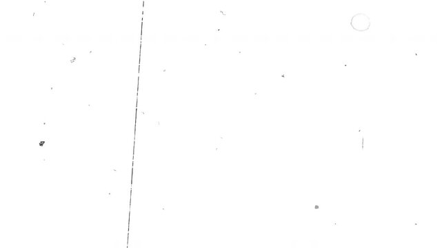 Vintage 8mm Film Grain Texture Overlay.Authentic retro film overlay featuring dust, scratches, hair, and sprocket holes for cinematic video editing and transitions.