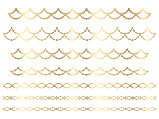 丸、半円ラインうろこ2、7白金