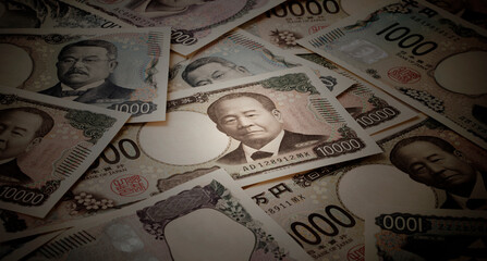 Japanese banknotes. 日本紙幣	
