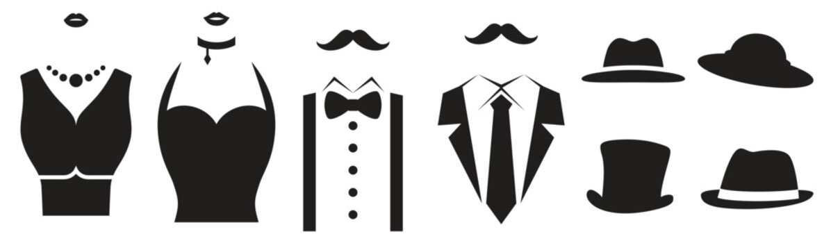 lady and gentleman symbols 