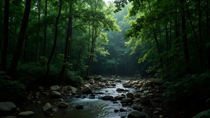 Fototapeta premium Serene landscape