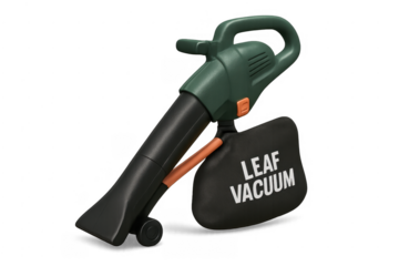 Garden leaf vacuum blower tool for yard maintenance
