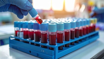 blood test for medical checkup	
