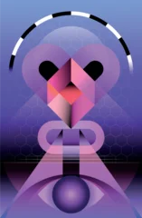 Gardinen Abstraktion Kunst Abstract Vector Design  ©  danjazzia