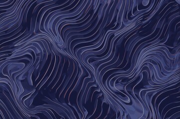 An abstract wavy texture with lines flowing in various directions. The pattern creates a sense of movement and depth. Different shades blend together to enhance the visual effect.