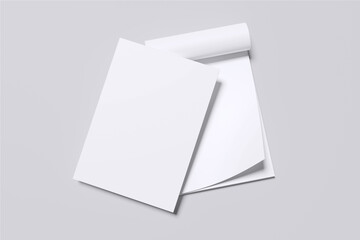 Notebook Mockup Blank