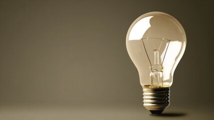 Symbolic lightbulb glowing brightly, representing the power of creativity and enlightenment. STEM educational content, ideal for inspiring future innovators and thinkers.