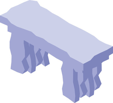 Megalithic dolmen tomb from neolithic or bronze age, forming a simple stone table like structure