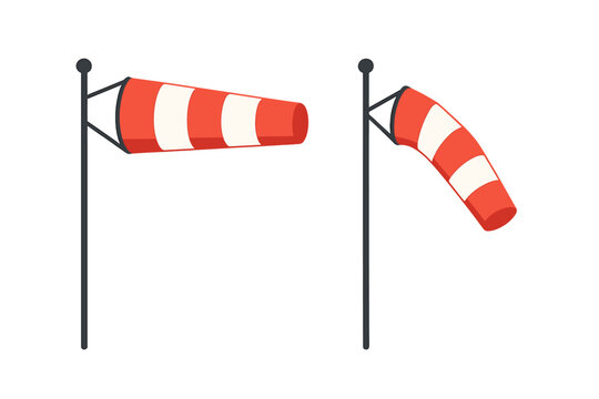 Windsock with Red Glow in Dark