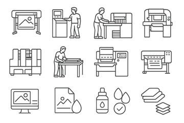 Printing Industry Icons