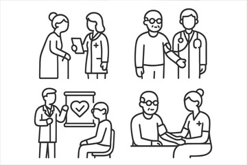 Medical and Healthcare Icons Set
