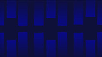 Dark Navy Blue Vertical Geometric Block Pattern Background