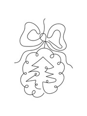 decoration chrismatmas natal line art