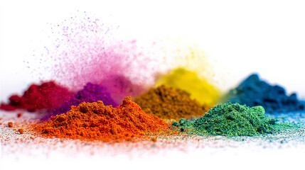 Holi Festival celebrates with colored powders for joy and unity in springtime festivities