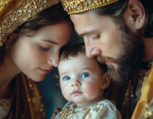 Maryja, Józef i dzieciątko Jezus © Monika