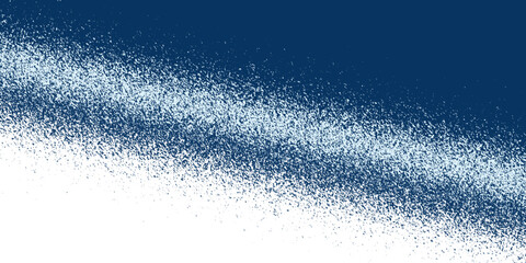 Blue noise grain background, pointillism gradient or dotwork pattern, vector dot effect. Halftone noise grain or speckled texture.