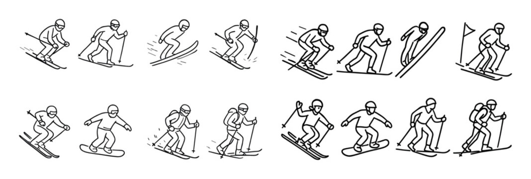 Winter Sports Icons
