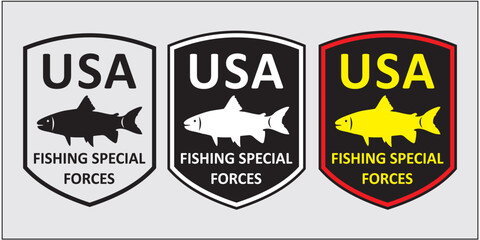 Car sticker for the fishing enthusiast