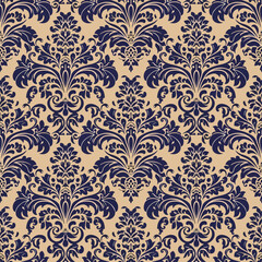 Vintage Floral patterns seamless background border embroidery ethnic batik retro. Flower motifs paisley batik. Brown silhouette  watercolour flowers ikat design hand drawn. Vector illustration. 