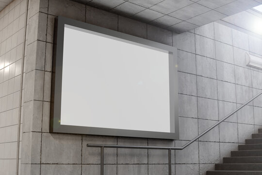 Indor Billboard Mockup to showcase your designs for clients