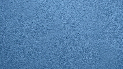 Blue plaster wall texture background surface pattern