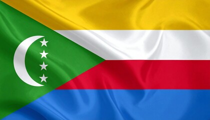 Obraz premium flag of Comoros