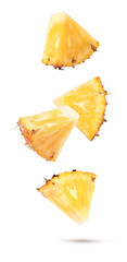 Naklejka premium pineapple slices