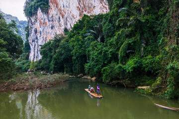 Exploring the lush greenescapes of khao sok national park in thailand
