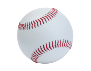 baseball ball isolated on white