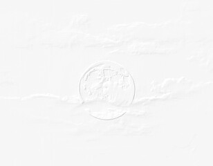 embossed image of moon 