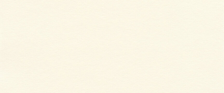 Off white watercolor texture paper background with rough grain surface. Blank canvas for drawing, art, design, or card