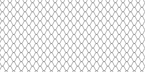 Fototapeta premium Mesh texture for fishing nets. Seamless pattern for sportswear or soccer goal, volleyball net, basketball hoop