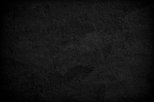 Dark grey black slate background or texture