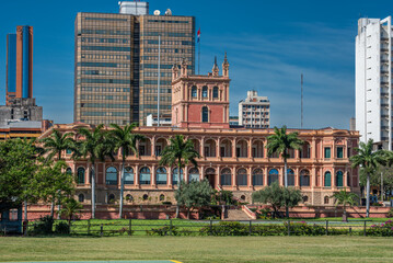 Asuncion, Paraguay, a city of contrasts and buildings in need of reconstruction